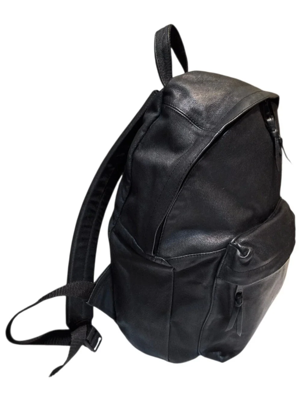 Vintage 90s Hard Rock Cafe Orlando Opening Team Staff Leather Backpack RARE